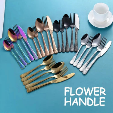EleganceEdge™ Premium 18/8 Stainless Steel Cutlery Set